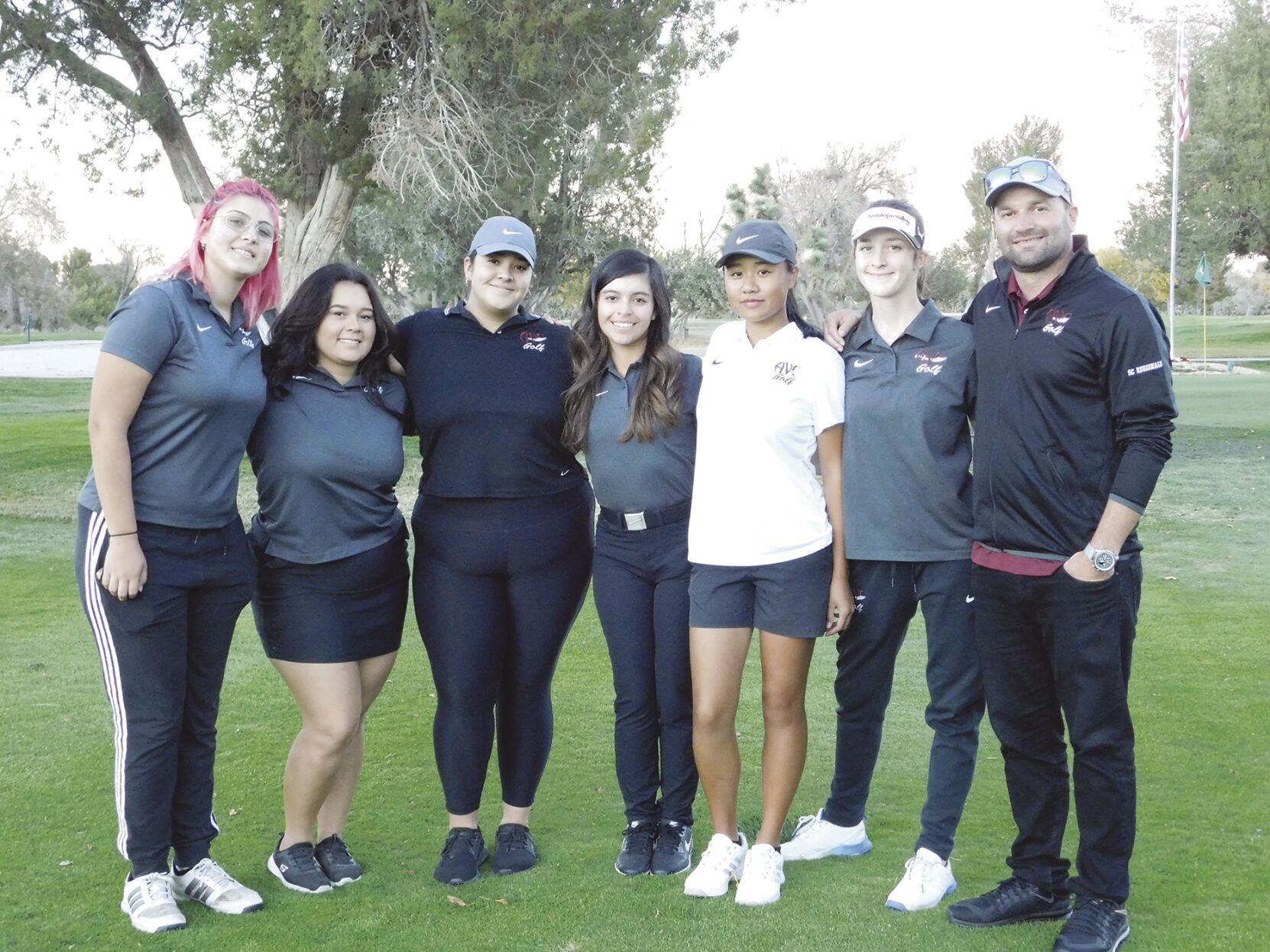 Antelope Valley College women’s golf team